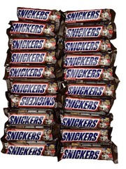 (18) Snickers Chocolate, Carmel & Peanut Candy , 1.86oz Per, BB 05/26