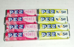 PEZ CANDY REFILL~ 8Pk~PEZ ~ European Release – NASHI & LYCHEE