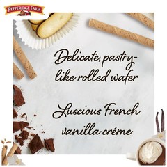 French Vanilla Creme Filled Wafer Cookies in Resealable Tin 13.5 oz