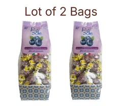2 Bags 10.5 Oz Ea/ 21 Oz Total Perle Di Sole Hard Candies Blueberry Flavored
