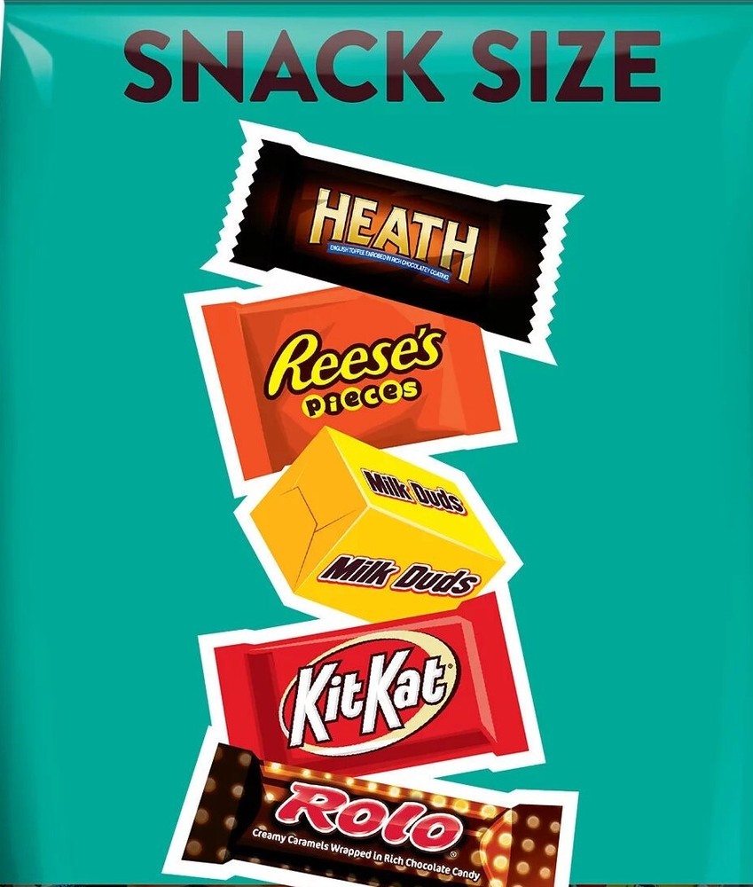 MILK CHOCOLATES HERSHEY’S FUN SIZE MIX VARIETY VALUE BULK PRICE PICK YOURS NOW!!