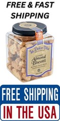 La Dolce Vita Classic Almond Biscotti 34 oz No Artificial Flavors Free Shipping