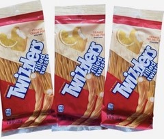 3x LOT Twizzlers Filled Twists Orange Cream Pop 4.25oz Limited Edition