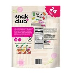 NEW SEALED Snak Club TAJIN GUMMY BEARS 24-Bags Chili & Lime Gummi 1.5 Lbs 08/24