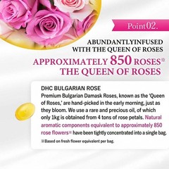 DHC Bulgarian Rose Capsule 20 Days 40 Capsules Beauty Fragrance Made in Japan