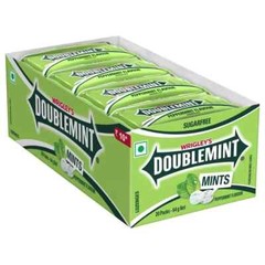 WRIGLEY’S DOUBLEMINT Mint Gum Chewing Gum Bulk Pack, 20 Stick (Pack of 10)