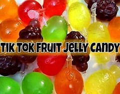 JU-C Jelly TikTok Candy 11.3oz – 9 Fun Fruit Gel Treats for Viral Challenges