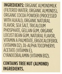 Organic Unsweetened Chocolate Almond Milk (32 Fl Oz, Pack of 6) – Delight