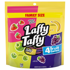 Laffy Taffy Assorted, Mini Bars, Chewy Candy in a Variety of Fruity Flavors, 22