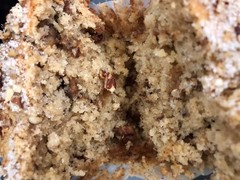 Crumb Topped Butter Pecan Muffins