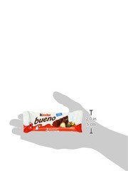 Ferrero Kinder Bueno Wafer Cookies, 1.5 Ounce (43 g) (Pack of 30)