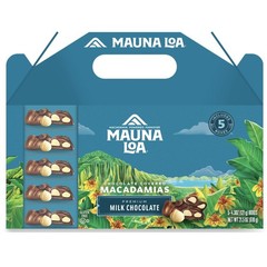 FIVE (5) pack Mauna Loa Chocolate covered Macadamia nuts Hawaii Aloha Exclusive