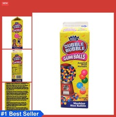 Gumballs 20oz Carton Mixed-Fruit Flavor Gluten Free Bulk Candy Chewing Gum