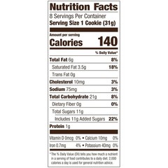 Montauk Soft Baked Milk Chocolate Chunk Cookies, 8.6 Oz – 8 Delicious Treats