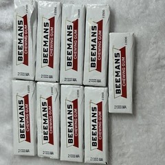 Beemans Chewing Gum 9count @ 5 sticks each by Gerrit’s Brand, Inc. 2018