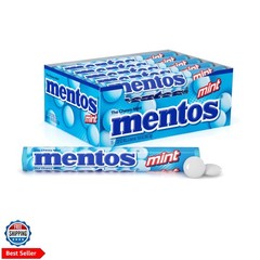 Chewy Mint Candy Roll, Mint Candies, 14 Pieces Per Roll, 15 Count Party Pack