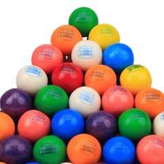 Chewing Bubble Gum for Kids – 1 Inch Large Gumballs – 3.5 OZ Gum Balls – Assorte