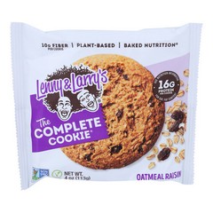 Complete Oatmeal Raisin Cookie 4 Oz(Case Of 12) By Lenny And Larry’s