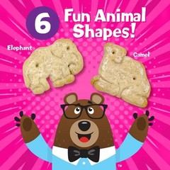 3 Bags Stauffer’s Iced Animal Cookies, 20 oz Each – Pink & White Frosted Animal