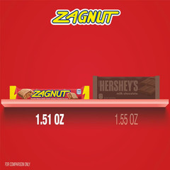 ZAGNUT Crunchy Peanut Butter with Toasted Coconut Candy Bars, 1.51 Oz (18 Count)
