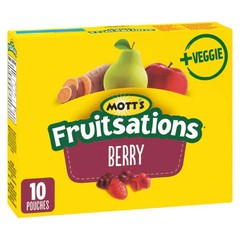 Mott’s Fruitsations + Veggie Gluten Free Berry, 10ct, 226g/8oz