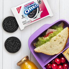 OREO Gluten Free Original Double Stuf Cookies 20 Snack Packs, 3 Pack