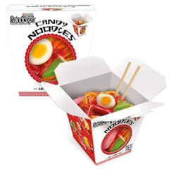 Raindrops Gummy Candy Noodles Takeout Box with 6 Kinds of Candies – Yummy…