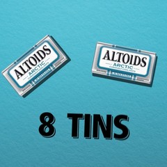 ALTOIDS Arctic Wintergreen Breath Mints Sugar 1.2 Ounce (Pack of 8), White
