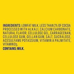 NESTLE Chocolate Milk – 14oz Bottles | 0g Added Sugar, High Protein
