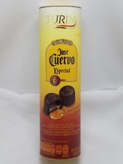 Turin Dark Chocolates filled with Jose Cuervo Especial, Net 7 Oz.