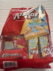 30.38 OZ. Bag KIT KAT Lemon Crisp Wafer Candy Snack Size Individually Wrapped