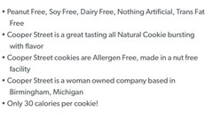 Cooper Street Blueberry Lemon Cookies, 18 oz. 2 Packs – Great Price.