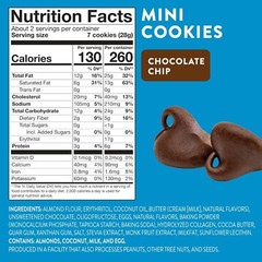 Delicious 6oz Sugar-Free Keto Cookie Pack – Chocolate Chip, Snickerdoodle & More