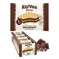 Delicious Dark Chocolate Wafer Cookies – 2g Sugar, Individually Wrapped Treats