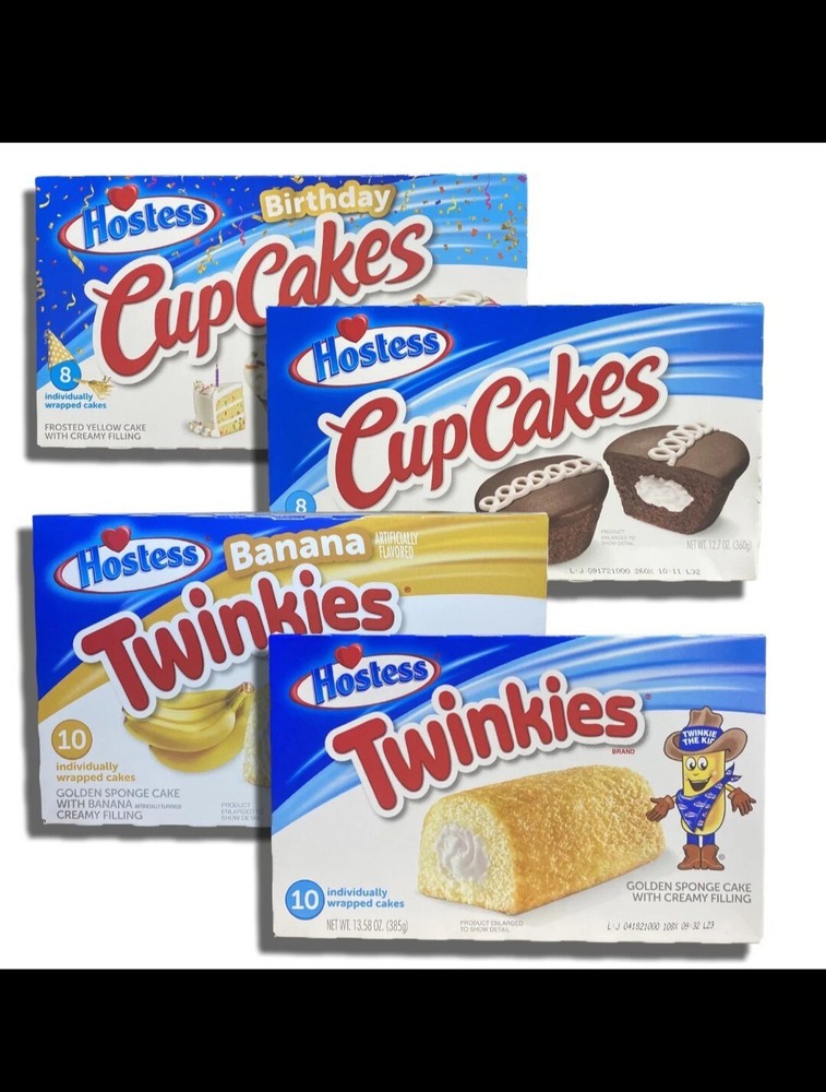 Hostess Twinkie Lovers Snack Cake Variety Pack | 36 Total cakes (Birthday &