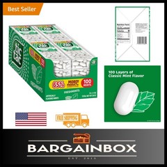 Delicious Freshmint Breath Mints, 12-Pack for Convenient Sharing and Refreshment