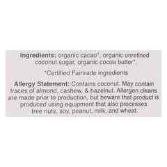 Hu Organic Dark Chocolate Baking Gems 70% Cacao With Only 3 Simple Ingredients