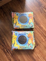 2 New Unopened Packs Of Limited Edition Pokémon Oreo Cookies