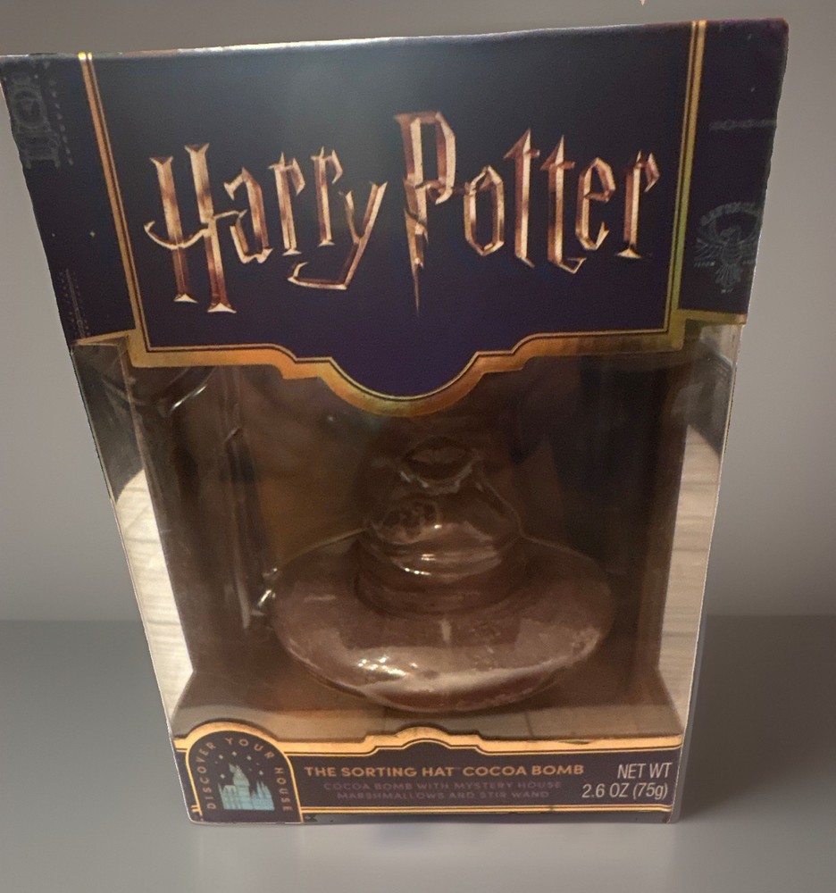 Harry Potter Sorting Hat Cocoa Bomb Hot Chocolate W/ Wand 2.6 oz 1 Serving