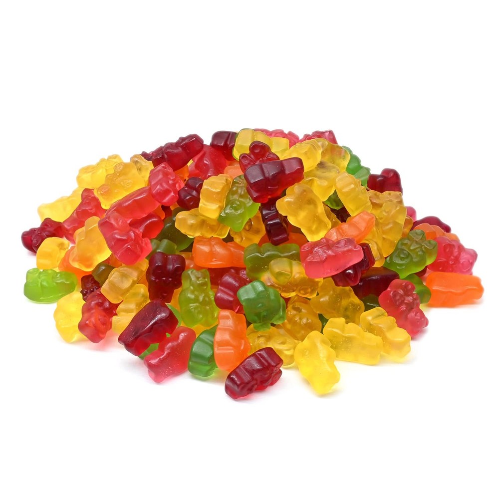 Candy Retailer Gummi Bears (5 Flavor Natural, 1 Lb)