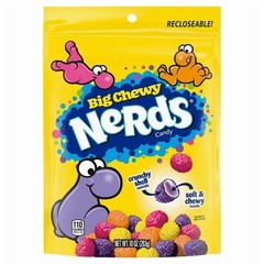 Nerds Big Chewy Mixed Fruit-Flavored Candy, 10 oz, Bag – Pack of 3
