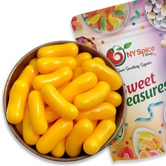 Premium Swiss Petite Banana Hard Candy – Fruity Bite-Size Banana Flavor Treats
