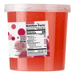 Tea Zone Rose Popping Pearls/Bursting/Popping Boba(B2068, 7 lbs) for Boba Tea