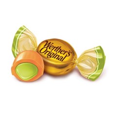 Werther’s Original Hard Apple Filled Caramel Candy, 5.5 Oz Bags (Pack of 12)