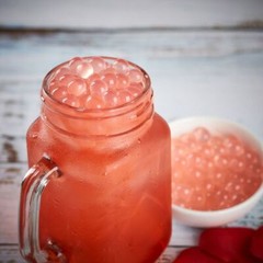 Tea Zone Rose Popping Pearls/Bursting/Popping Boba(B2068, 7 lbs) for Boba Tea