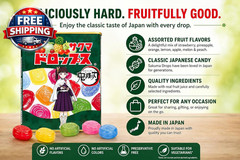 – Japanese Sakuma Drops Assorted Fruit Hard Candy – Kimetsu No Yaiba Edition (Ti