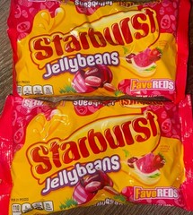 Starburst ~ Jelly Beans FaveReds Easter 2-Bags 14 oz. Each Candy ~ Exp 01/2027