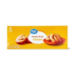 Glazed Honey Buns 3 Pack 6 Count Total 10.5 oz