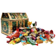 Russian Christmas New Year Candy Gift Set “Malachite Casket” 1 kg