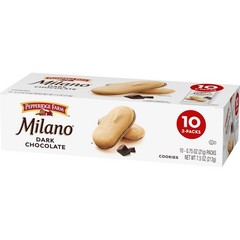 Milano Dark Chocolate Cookie Packs – Perfect Anytime Snack (10 Pouches)